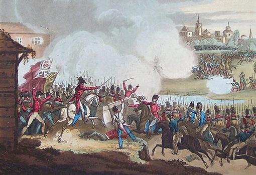 Agosto en la plaza del Altozano. Año 1812.