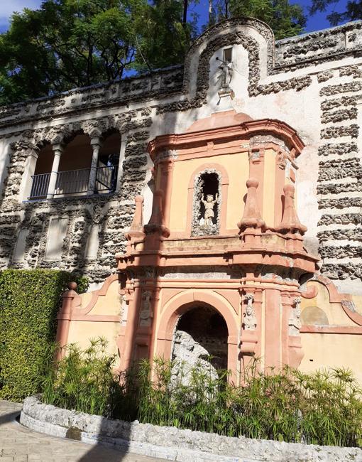 La Fuente de la Fama, que pone música a la hora en punto en el Real Alcázar