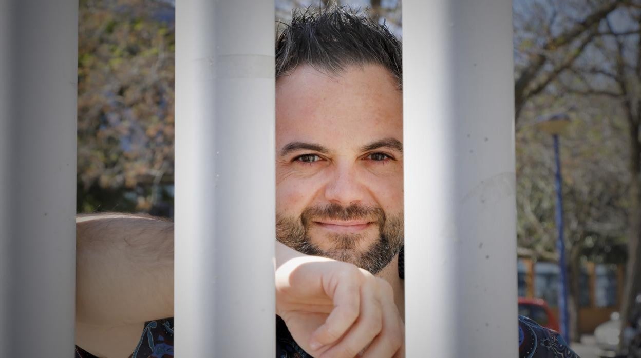 Alfonso Casado durante su estancia en Sevilla