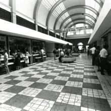 El interior del mercado en 1981