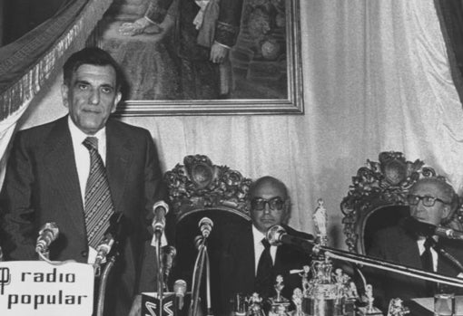 En la toma de posesión de la Presidencia de la Junta el 27 de mayo de 1978