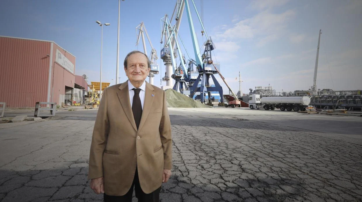 Augusto Jannone es el nuevo presidente de ProSevilla-Port, una asociación de empresas radicadas en el Puerto de Sevilla
