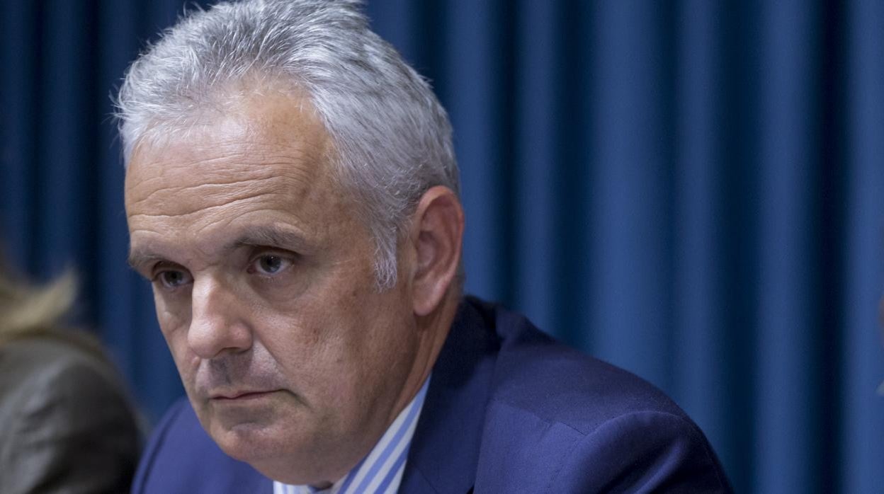 José Luis Escañuela, expresidente de la Real Federación Española de Tenis, en una imagen de archivo