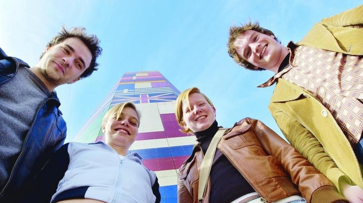 Estudiantes de la Beca Erasmus