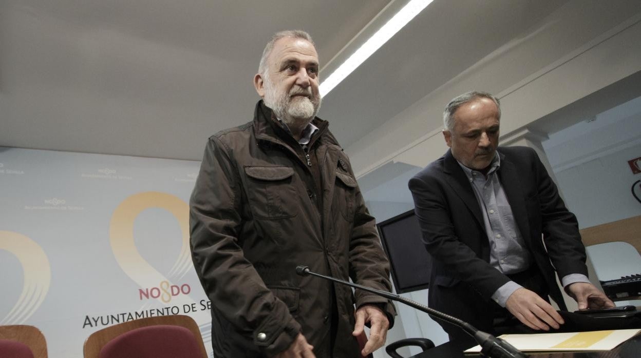 Antonio Rodrigo Torrijos y José Manuel García, dos de los trece acusados en esta pieza, en una imagen de archivo