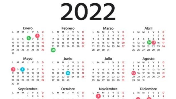 Calendario Laboral de Sevilla 2022: Así vienen los días festivos y puentes a lo largo del próximo año