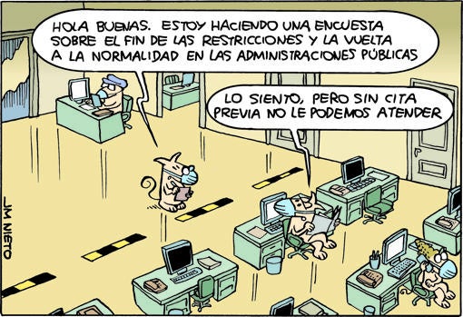 Sevilla perpetúa el «vuelva usted mañana» en la atención al público