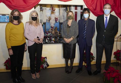 Blanca Parejo, Patricia del Pozo, María Jesús Catalá, Emilio Caracafé y Jaime Bretón