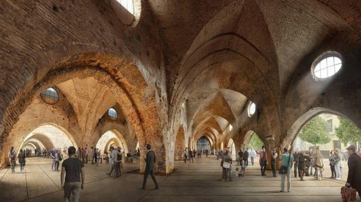 El proyecto de las Atarazanas ha salido adelante gracias al impulso de Cultura y la Fundación la Caixa