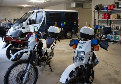 Unidades motorizadas de la Policía autonómica
