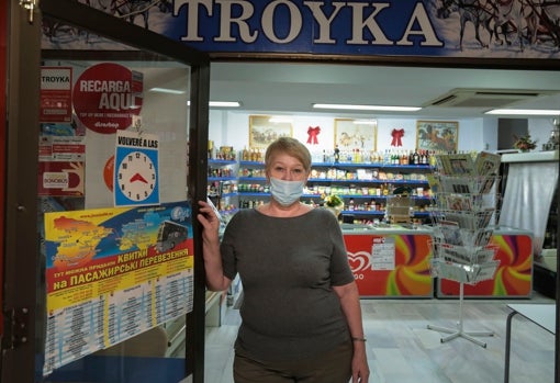 Valentyna Melekhova es la propietaria de 'Troyka'