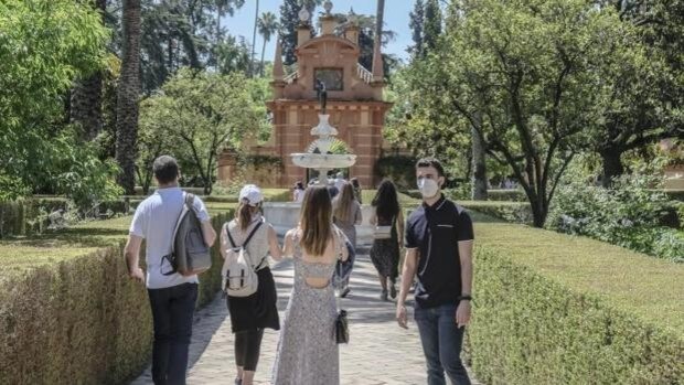 El Alcázar de Sevilla supera las 6.000 visitas diarias en Semana Santa