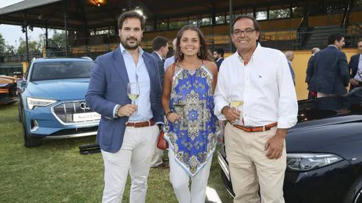 Francisco Butelo, Carlota Merino y Miguel Merino