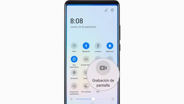 Cómo grabar la pantalla de tu télefono Huawei