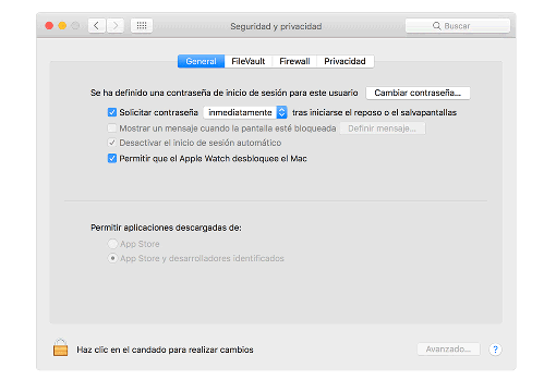 Cómo desbloquear un Mac con el Apple Watch