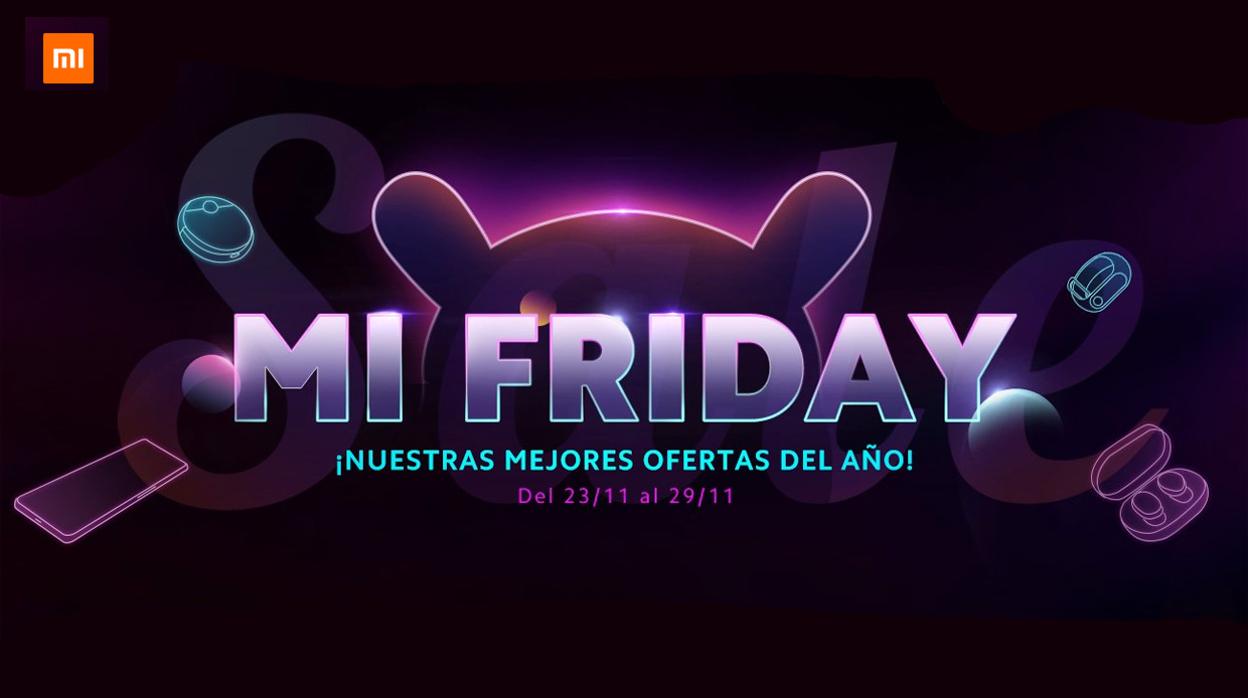 Web de Xiaomi con motivo del Black Friday 2020