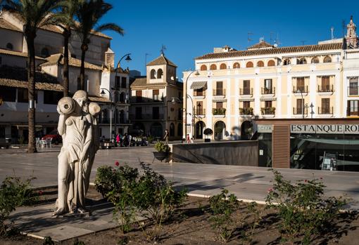 Vista de la Plaza de España de Écija