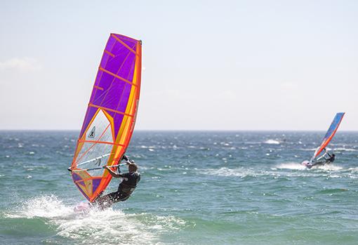 En la playa de Los Lances de Tarifa