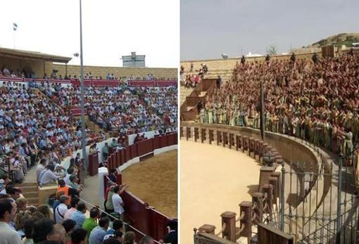 La plaza de toros de Osuna y su adaptación para la serie