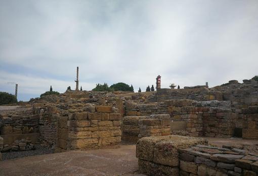 Otra zona de los restos de este enclave romano