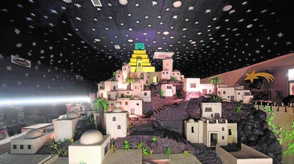 Belén de chocolate de Rute