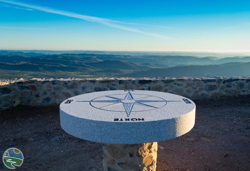 Punto de observación astronómica del sendero