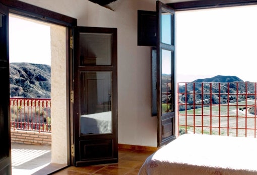 Vistas desde El Cortijo Las Gachas en Cuevas del Almanzora.