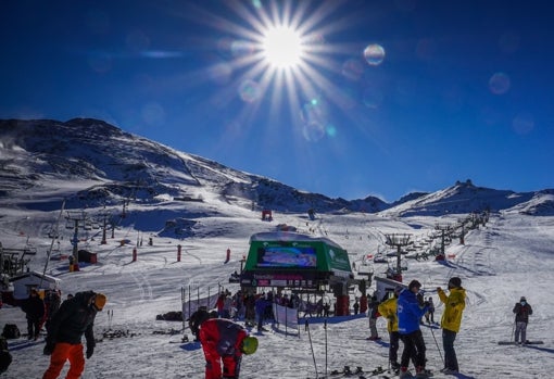 Imagen de la estación de esquí de Sierra Nevada