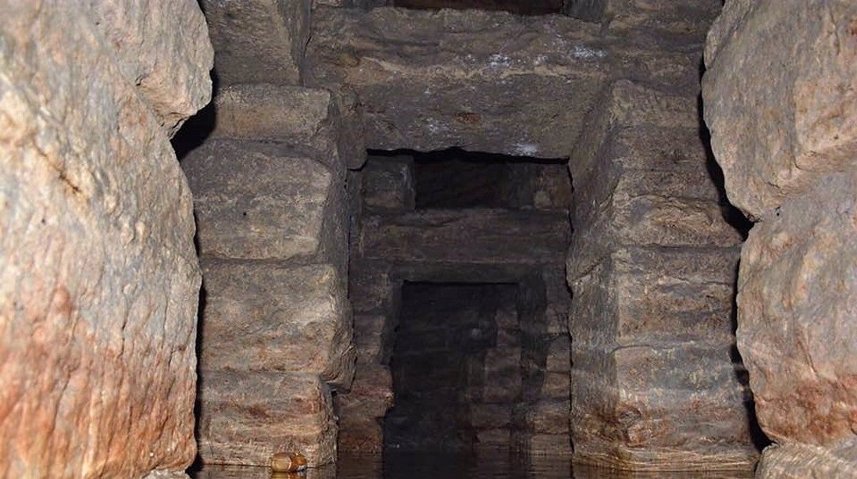 La cisterna de La Calderona abastecía de agua a la población de Obulco