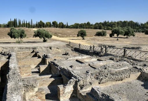 Ruinas del conjunto arqueológico de Itálica
