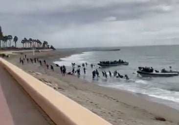 El Gobierno confirma una oleada de pateras en Almería con 82 inmigrantes, un muerto y más de 20 kilos de hachís