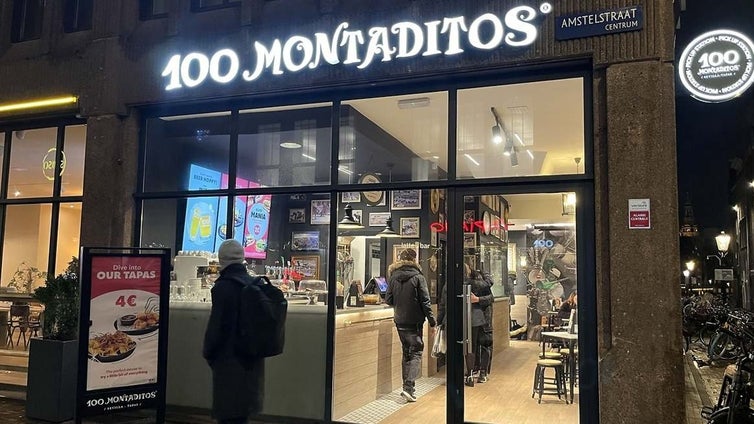 100 Montaditos abre su primer local en Ámsterdam y ya mira a Praga y Varsovia