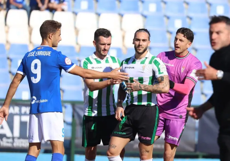 Dragisa Gudelj, en el Melilla - Córdoba