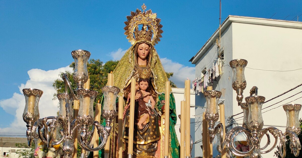 Ntra. Sra. de la Candelaria Madre de Dios presidirá el Pregón de las Glorias de Sevilla 2024