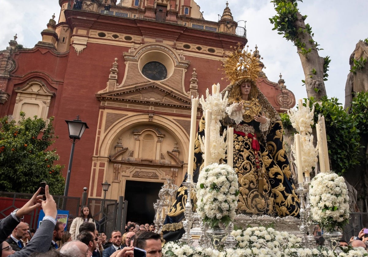 Horario e Itinerario del vía crucis y traslados de la Hdad de la Estrella. Sevilla 17 y 25 de Febrero del 2024