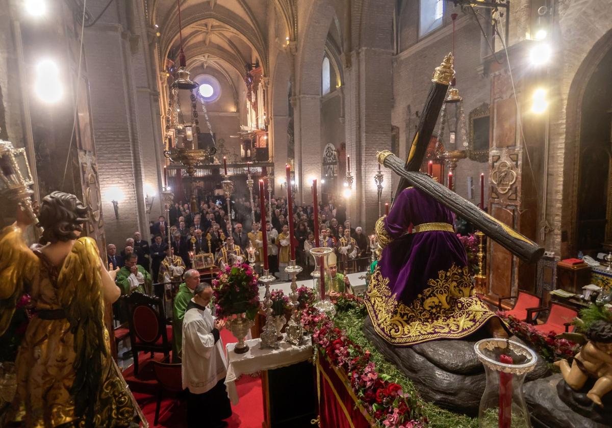 Horario e Itinerario Traslado Regreso Cristo de las Tres Caídas. Sevilla 12 de Febrero del 2024