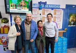 Un quinto premio de la Lotería de Navidad 2023 deja casi 200.000 euros en Utrera
