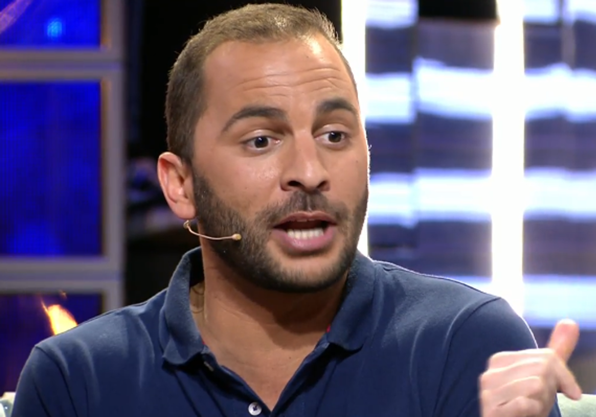 Antonio Tejado, durante una de sus habituales apariciones televisivas