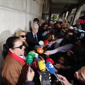 María del Monte, a la salida de los juzgados de Sevilla: «Confiaremos siempre en la Justicia»