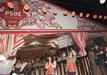El PSOE pierde la caseta de la Feria de Abril de Sevilla «por un despiste»