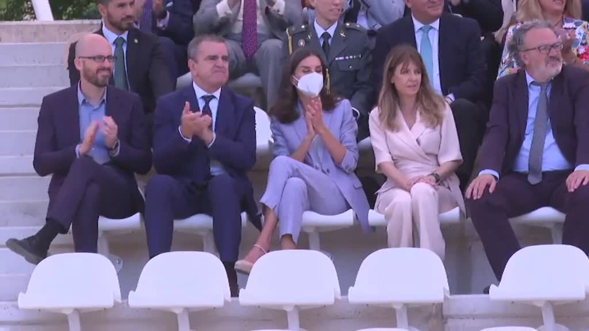 Reaparición de la Reina Letizia tras superar el COVID