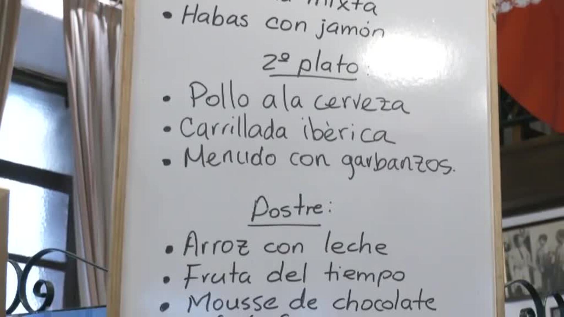 El aumento de los precios hace que optemos por comer de menú y prescindamos de cocinar