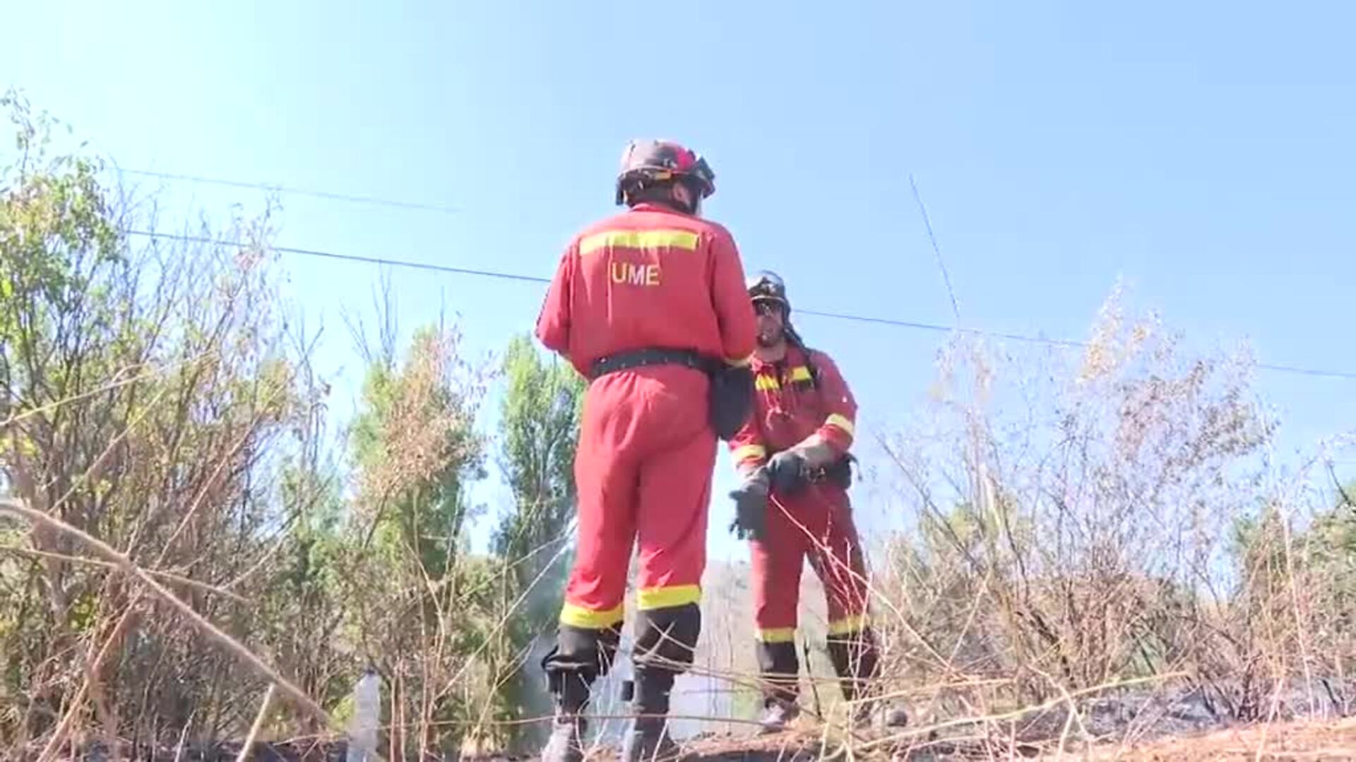 El incendio de Zaragoza, en proceso de estabilización