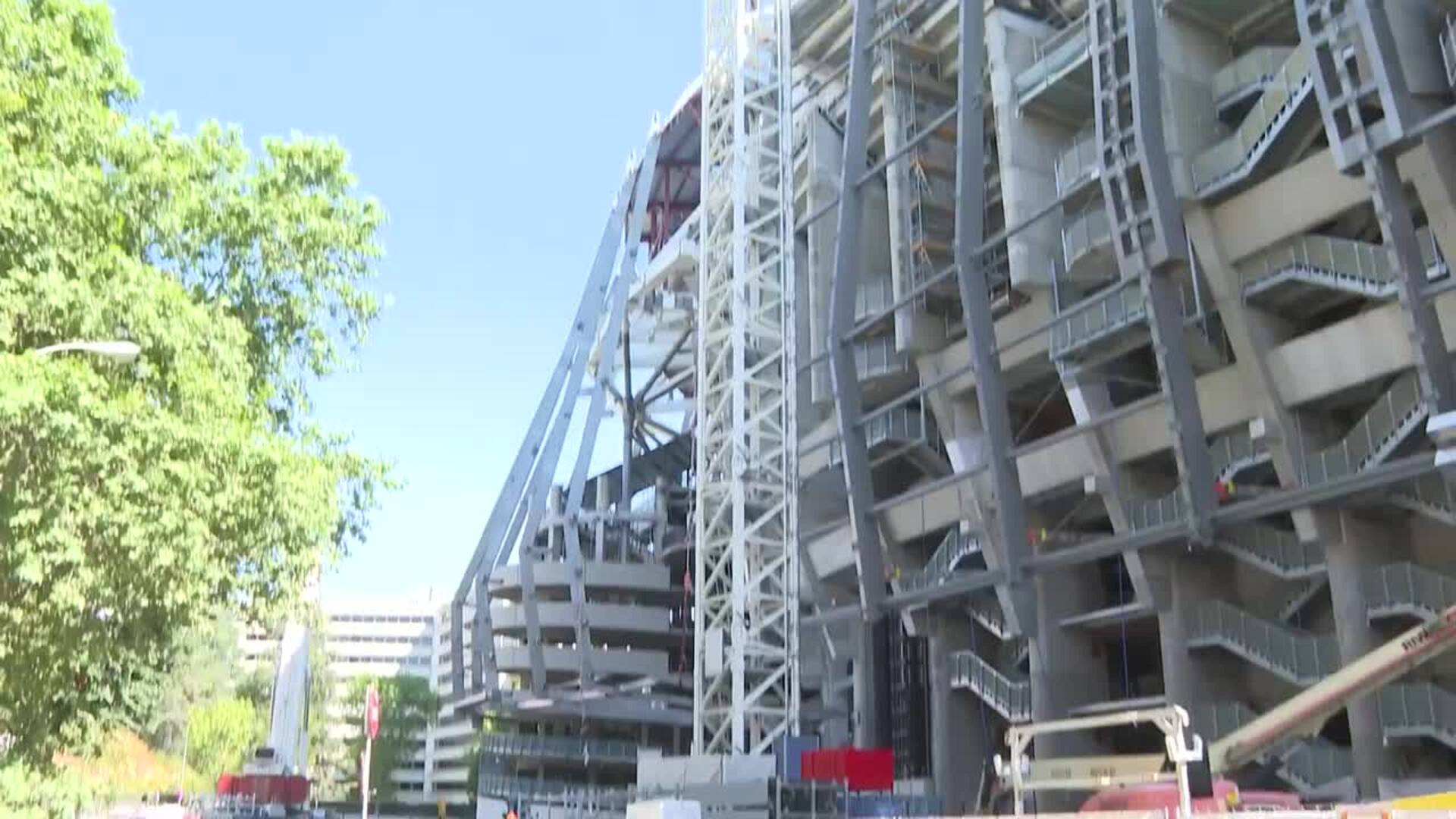 Las obras del Estadio Santiago Bernabéu se aceleran en verano
