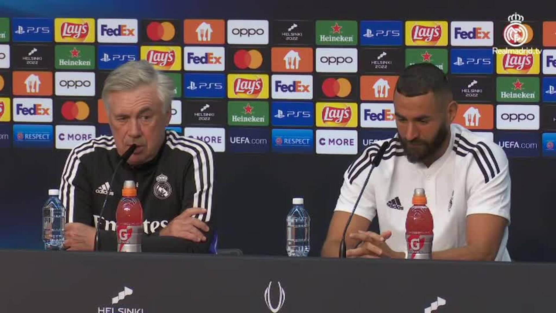 Ancelotti: "Si Benzema se constipa, nos adaptamos"