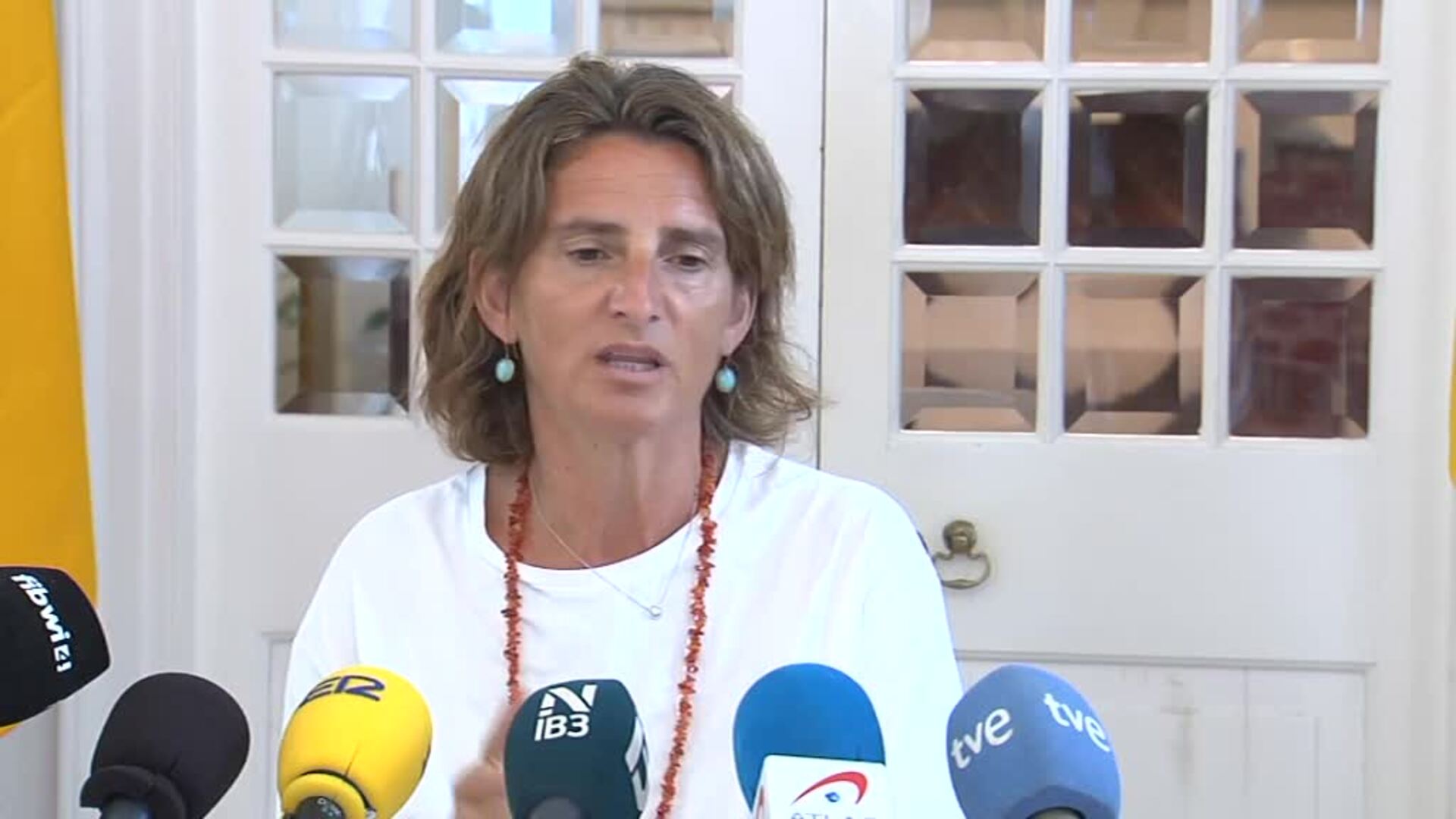 Teresa Ribera: "No contemplamos restricciones para la industria ni los hogares"