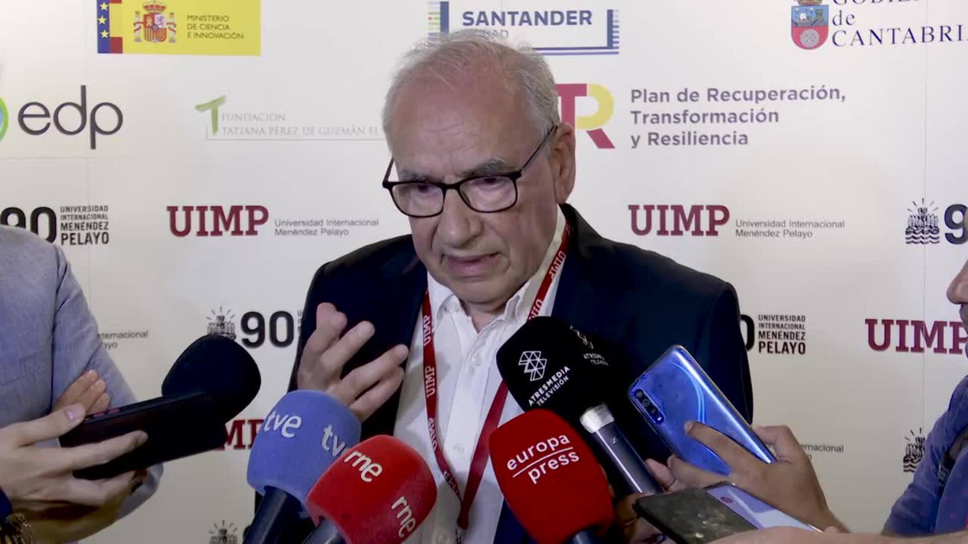 Alfonso Guerra ve "muy difícil y complicado" el fin de la guerra en Ucrania