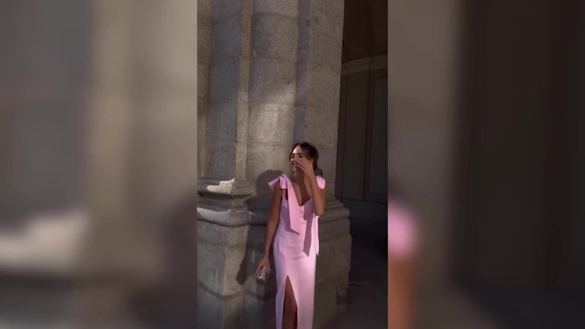 Rocío Osorno, ideal con el vestido rosa más femenino y favorecedor