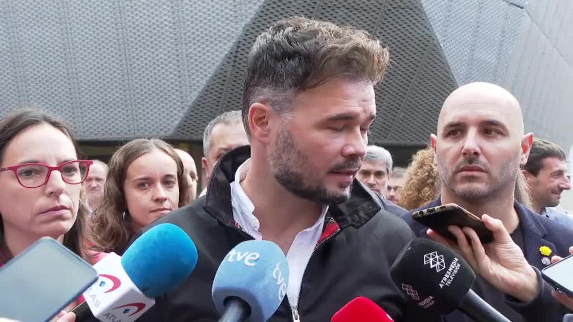 Gabriel Rufián sobre la ruptura del Govern: "Son momentos graves y a Esquerra Republicana no le temblará el pulso"