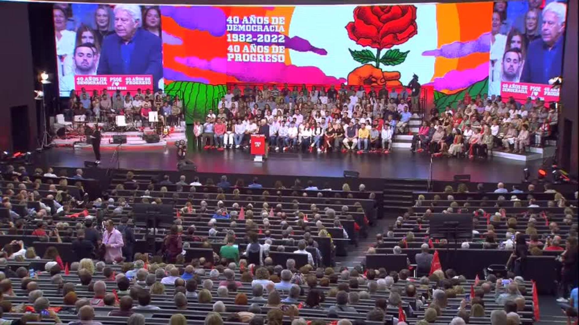 El Poder Judicial protagoniza la conmemoración de los 40 años de la primera victoria de Felipe González